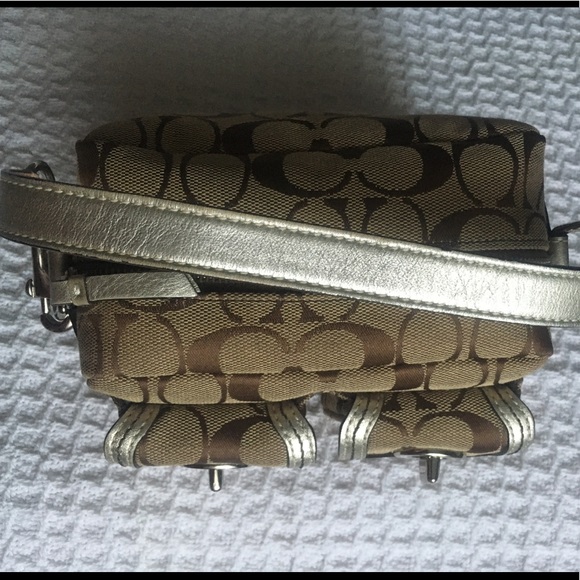 Coach Signature Gallery Double Pocket Pouch FS1751 (SOLD) - Picture 5 of 8